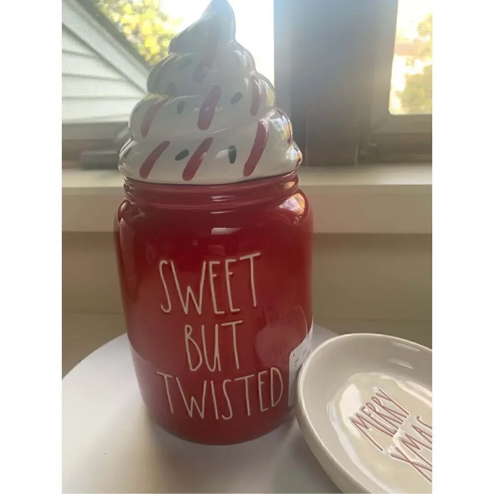 Rae Dunn Sweet And Twisted Canister